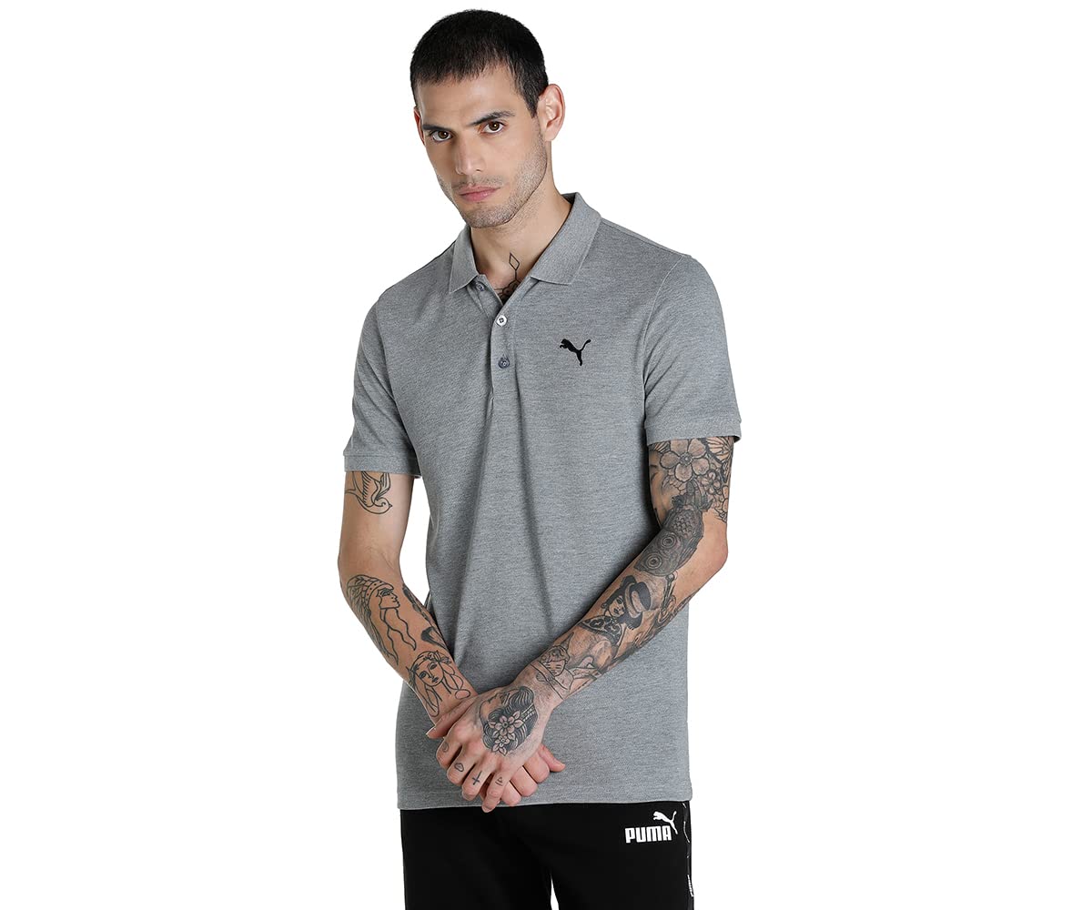 Puma Men's Letter Print Regular Fit T Shirt