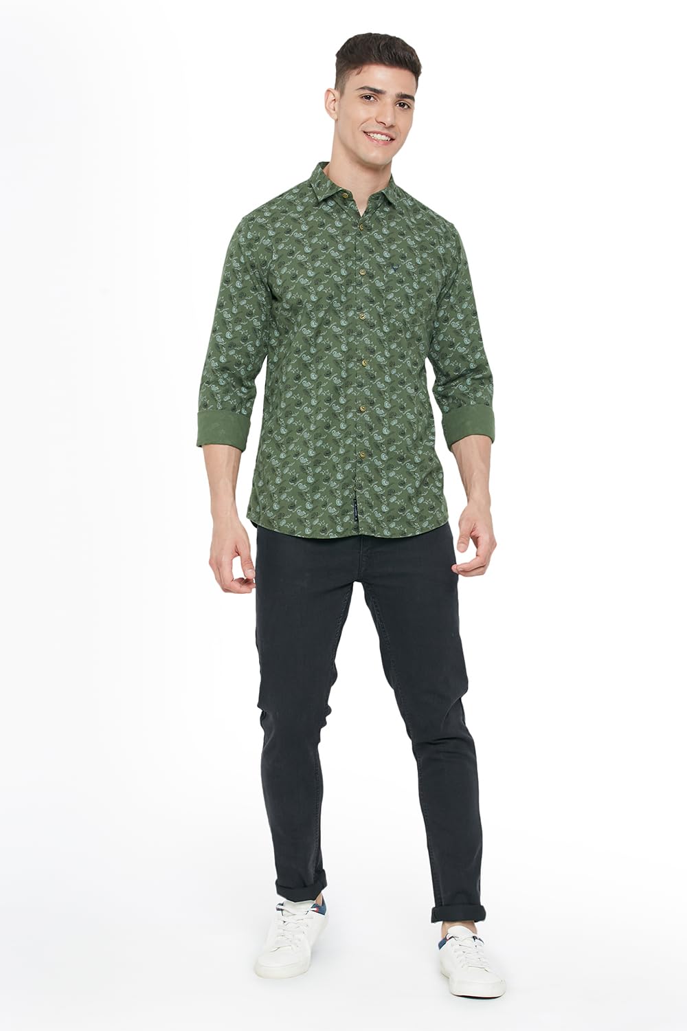 Allen Solly Men's Tailored Fit Shirt