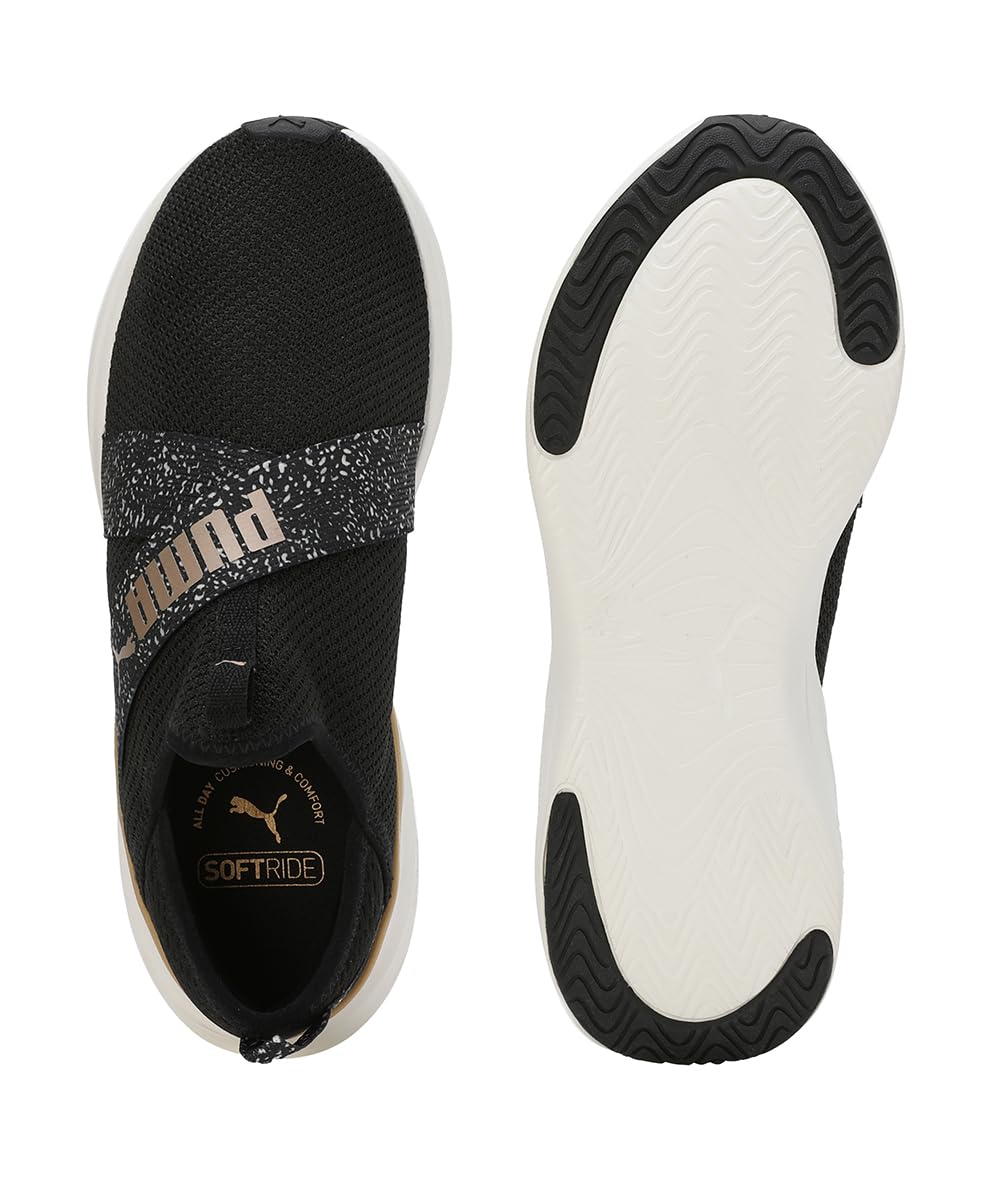 Puma Women's Softride Harmony Slip Leo Running Shoe