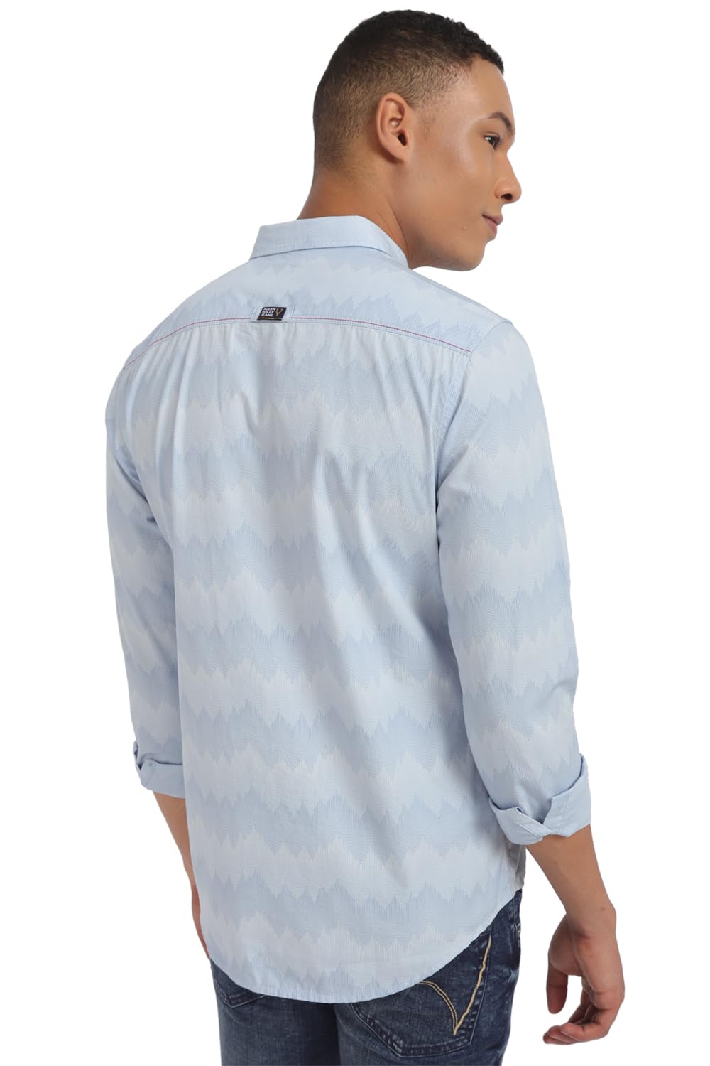 Allen Solly Men's Printed Regular Fit Shirt