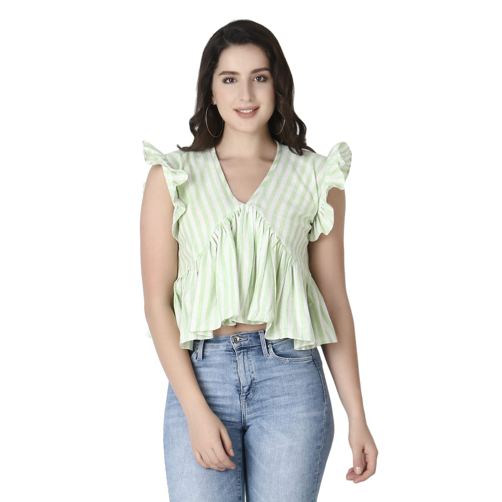 GRECIILOOKS Women's Casual Top Shirts Print T-Shirts Basic Summer Women Regular Fit Tops
