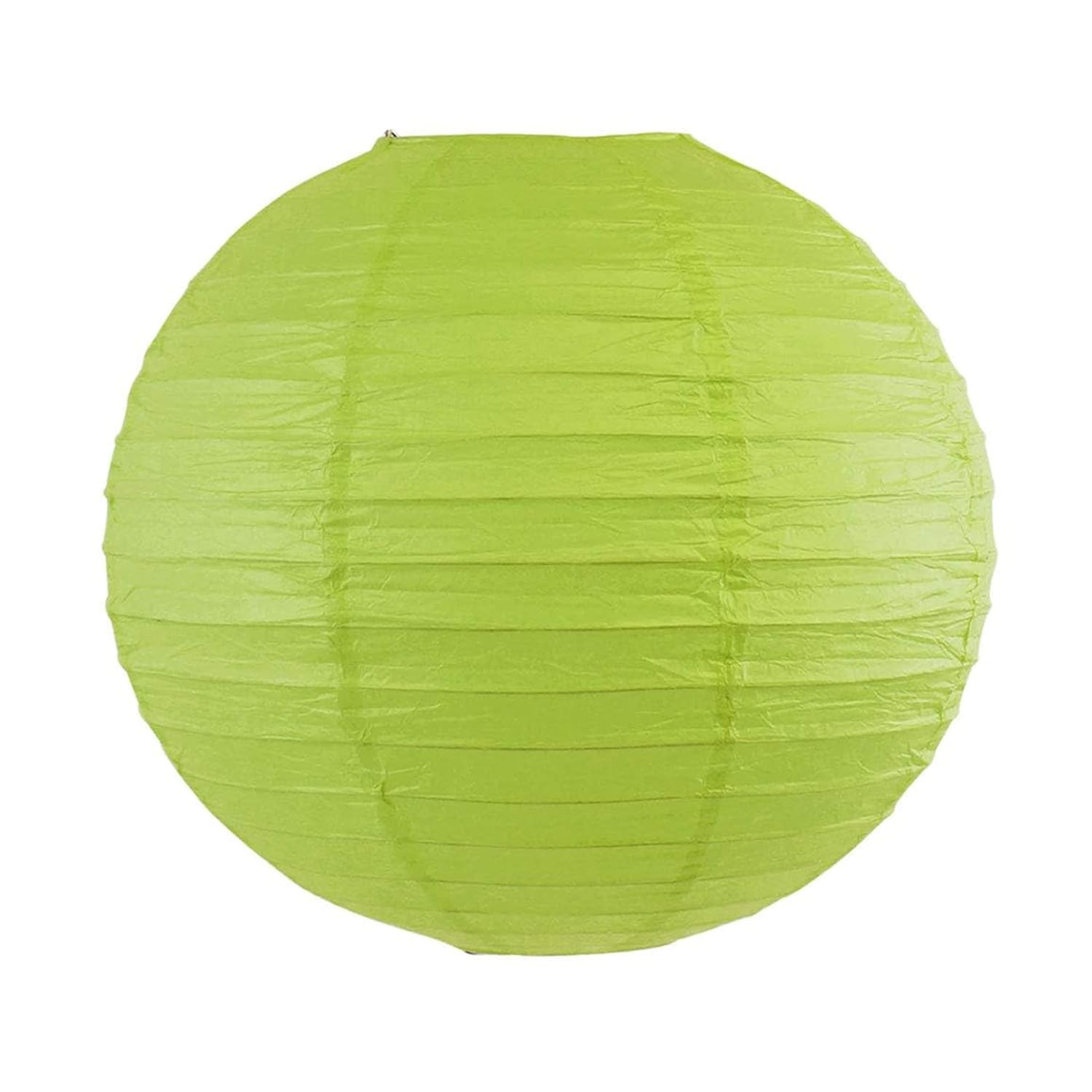 Wanna Party 12 Inches Paper Lanterns Light Green, Hanging Paper Lantern for Diwali Christmas Indoor Outdoor Home Decor, Hanging Paper Ball Decoration for Marriage Baby Shower Birthday Decor, Pack of 1