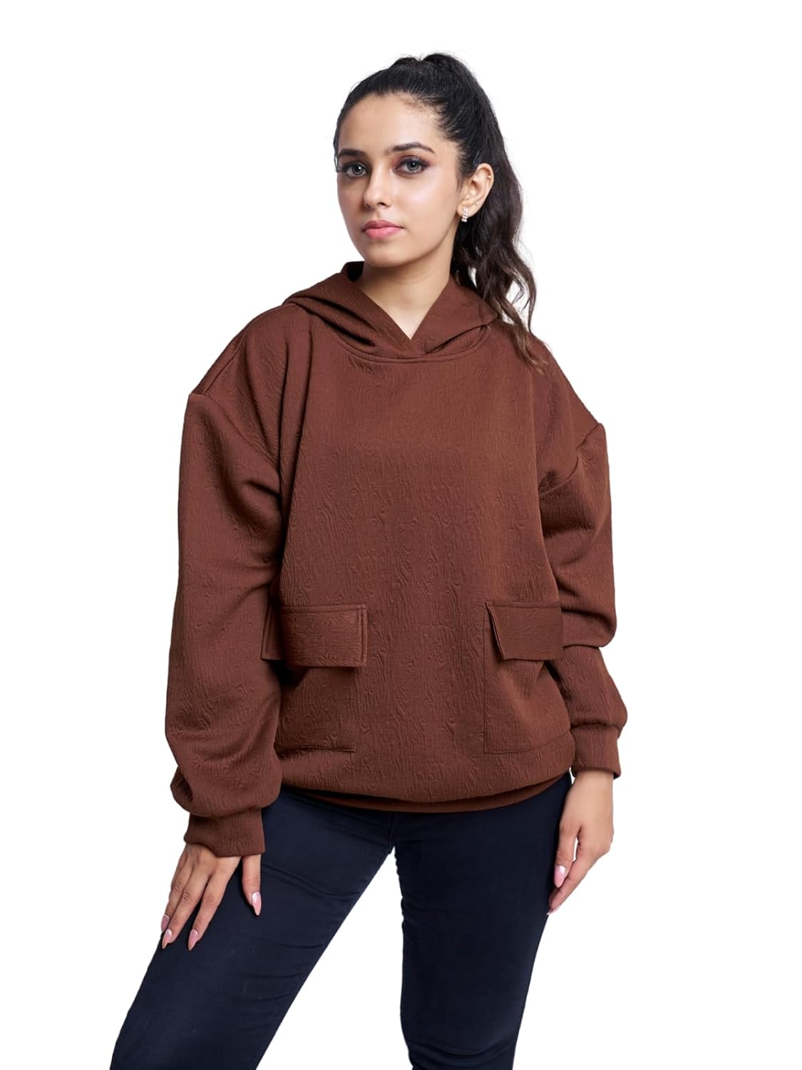 GRECIILOOKS Cotton Winter Hoodies for Women