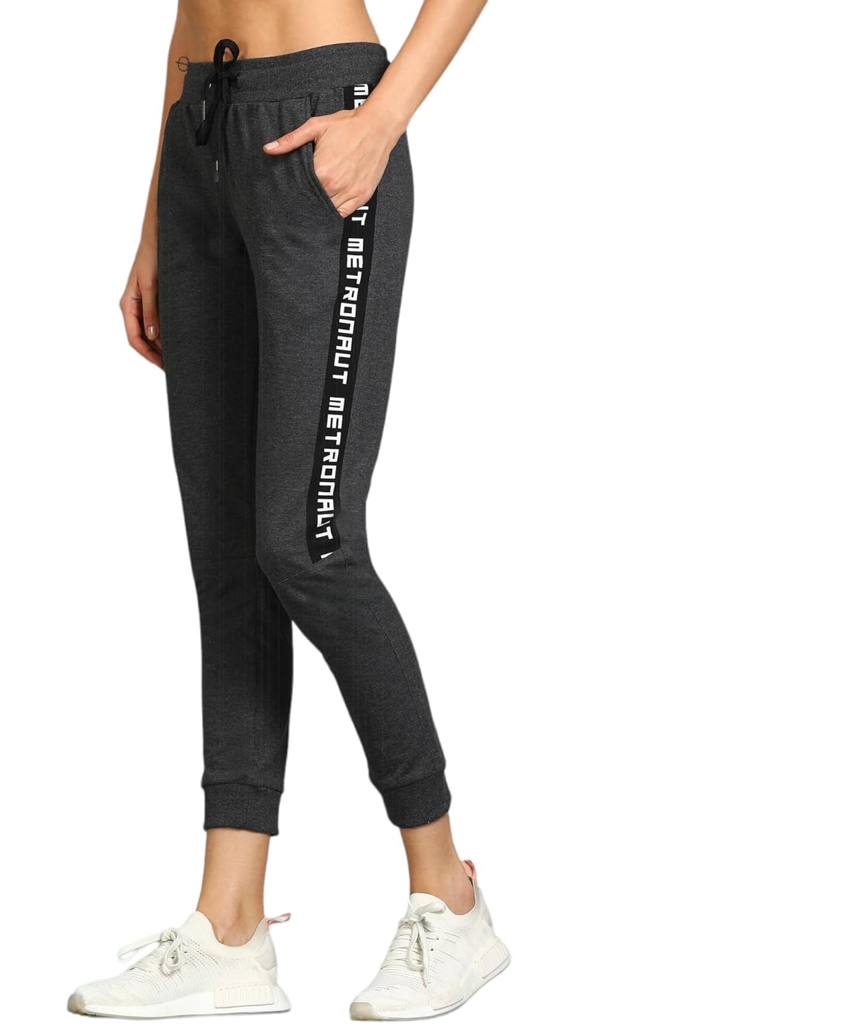 Alan Jones Clothing Women's Solid Slim Fit Joggers Track Pant
