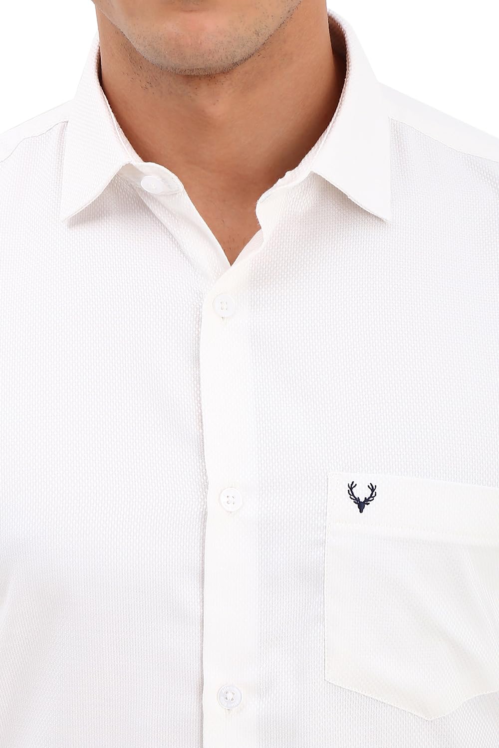 Allen Solly Men's Solid Slim Fit Shirt