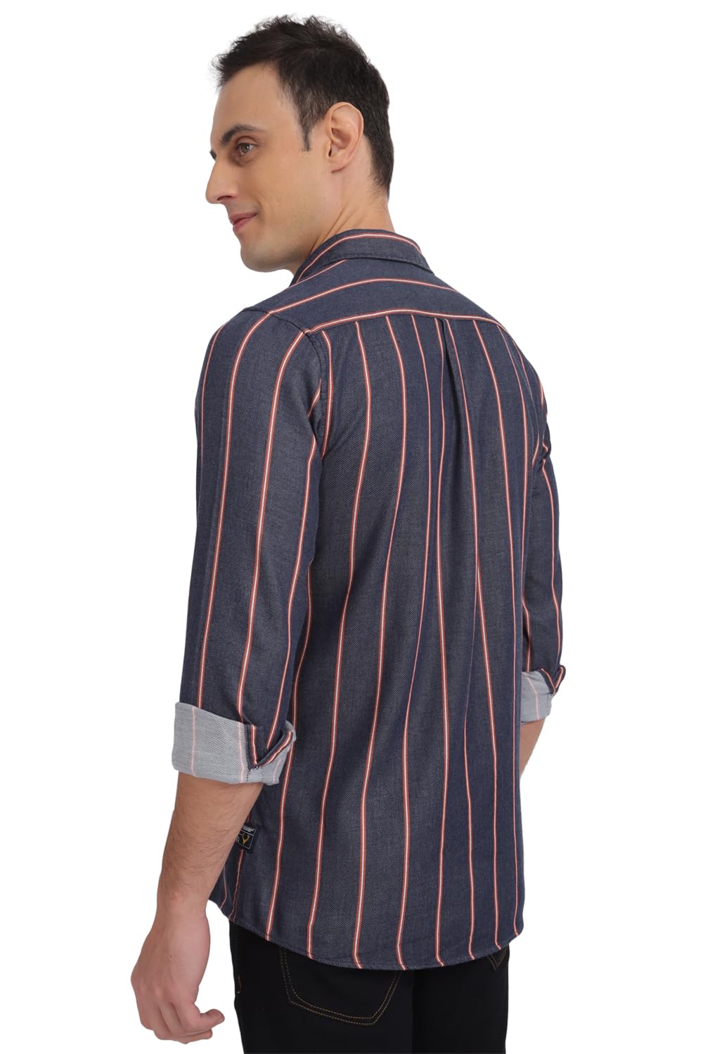 Allen Solly Men's Striped Regular Fit Shirt