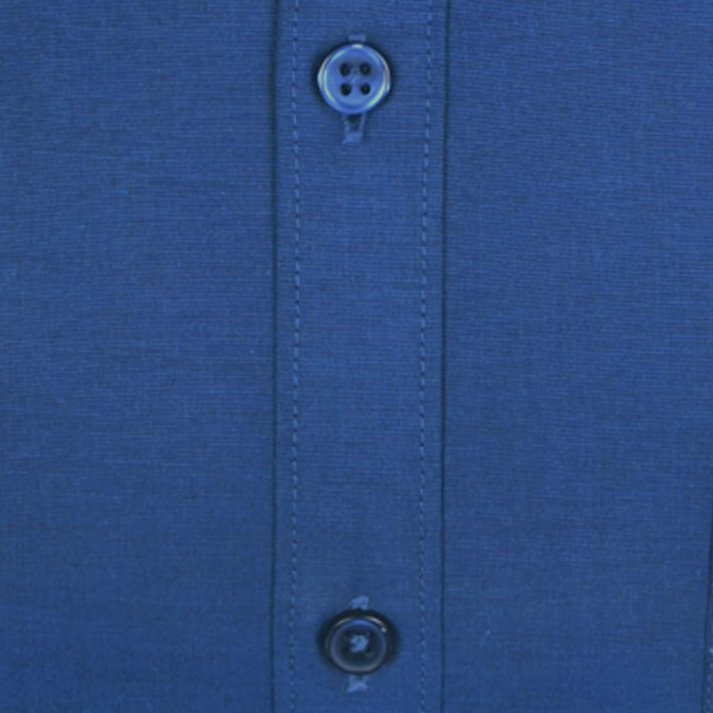 Accox Men's Cotton Plain Formal Shirt (B0D33L2VZP)