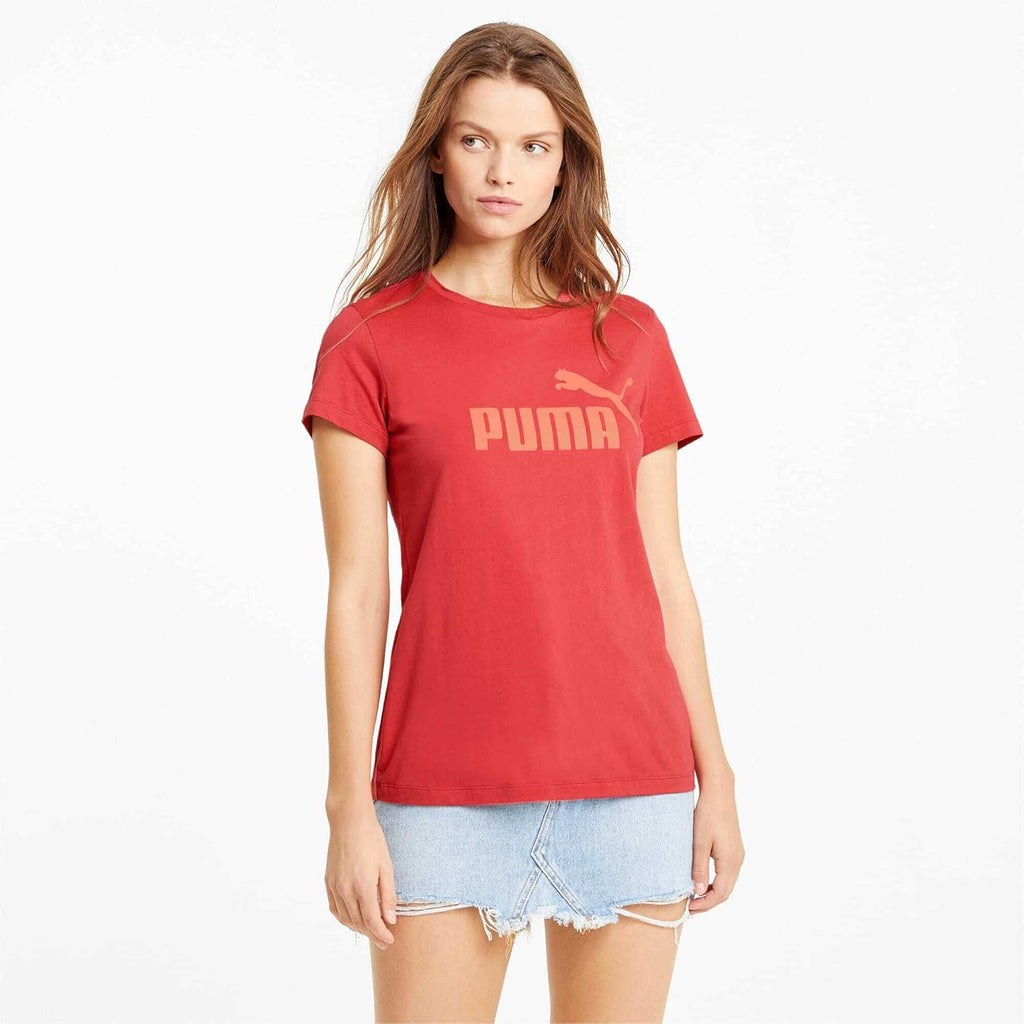 Puma Womens Regular Cotton Essential Logo Tee