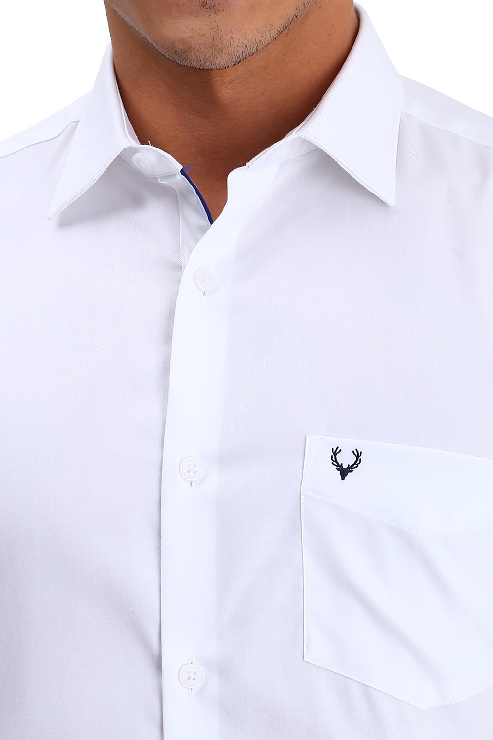 Allen Solly Men's Slim Fit Solid Full Sleeves Formal Shirts