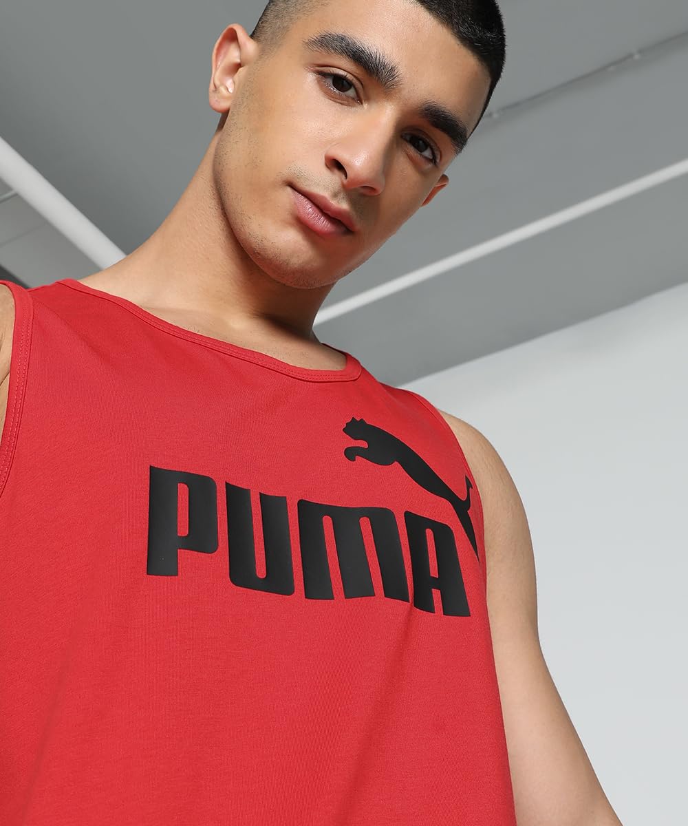 Puma Men's Solid Regular Fit T-Shirt
