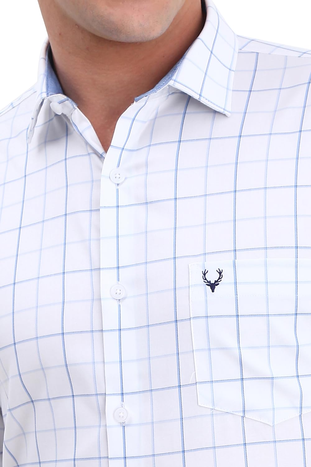 Allen Solly Men's Solid Slim Fit Shirt