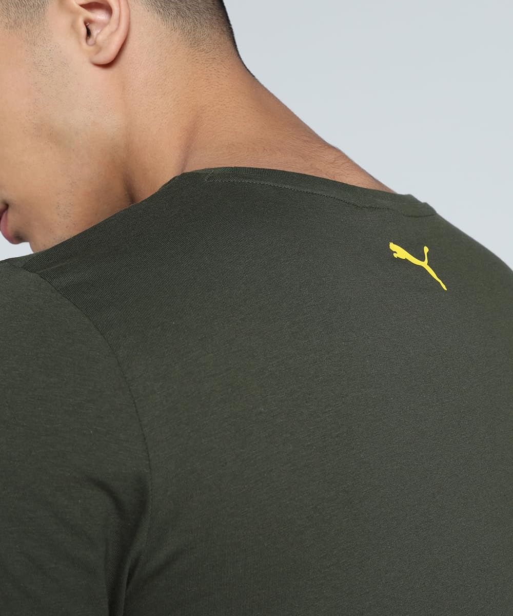 Puma Men's Solid Classic Fit Tees