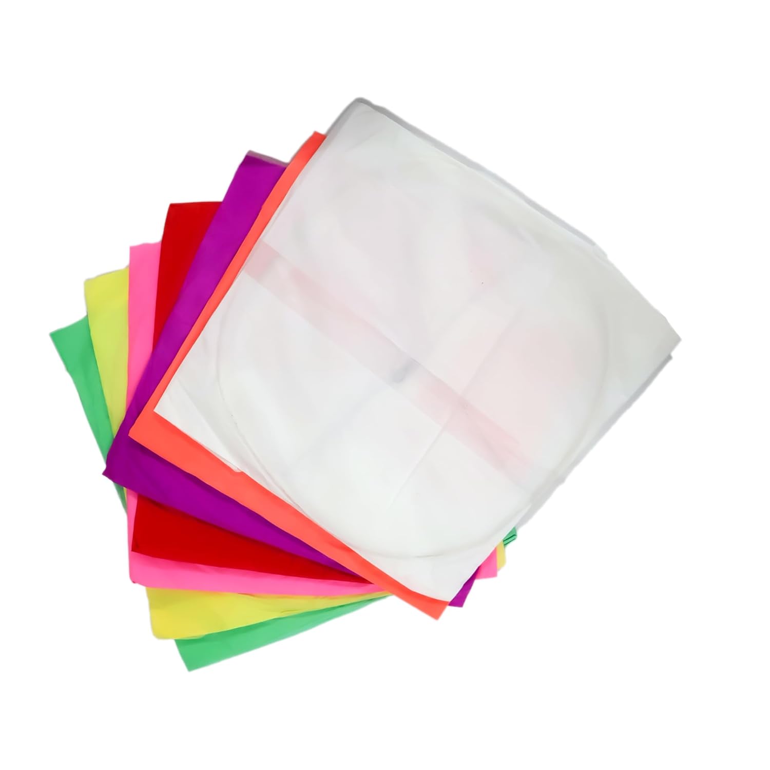 Party Crave Paper Sky Lantern Hot Air Balloon with Wax Candle Beautiful Lanterns for Weddings/Birthdays/Theme Parties/Diwali/New Year/Christmas & Many More (Yellow, 20pc Packing)