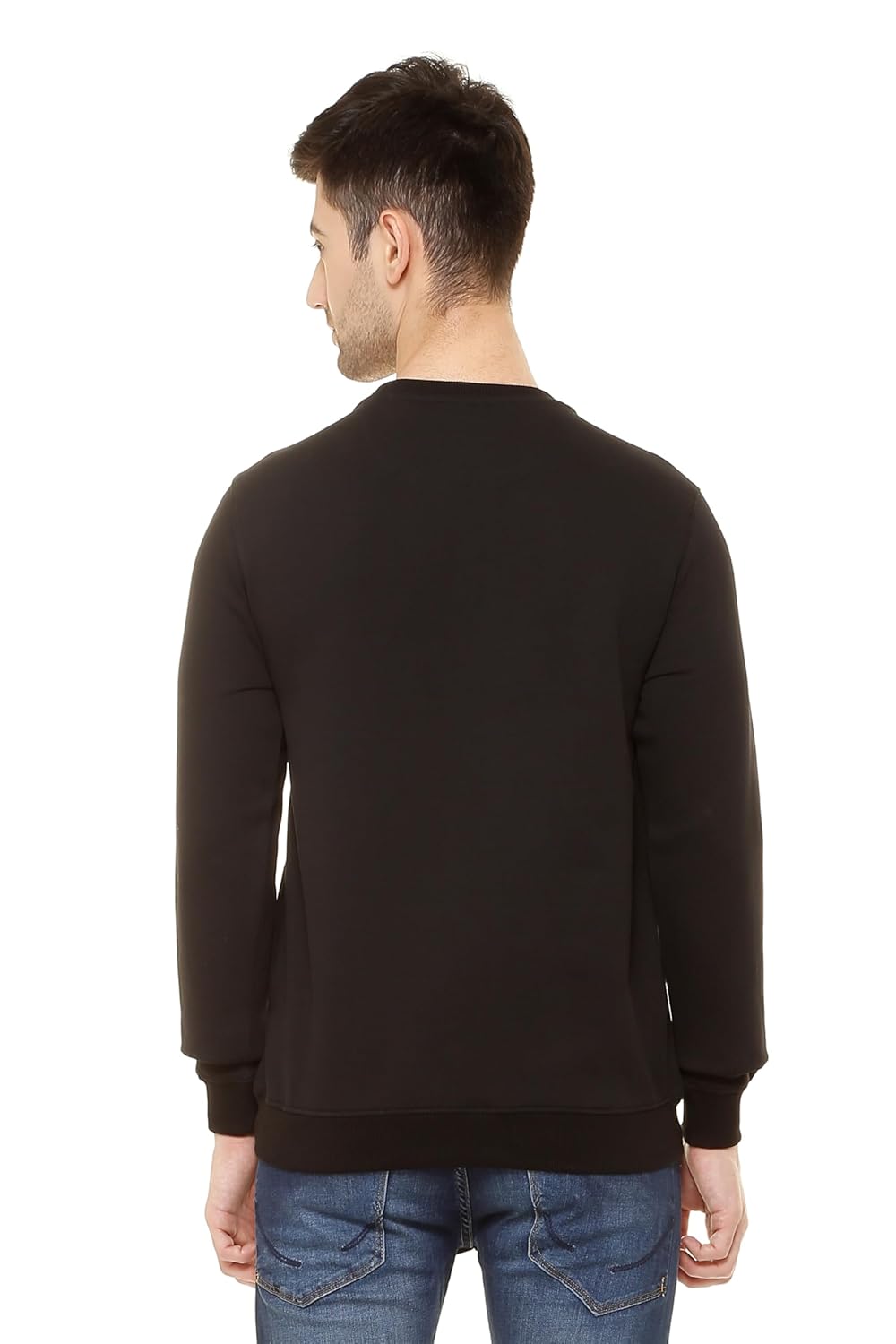 Allen Solly Men's Cotton Blend Casual Crew Neck Sweatshirt
