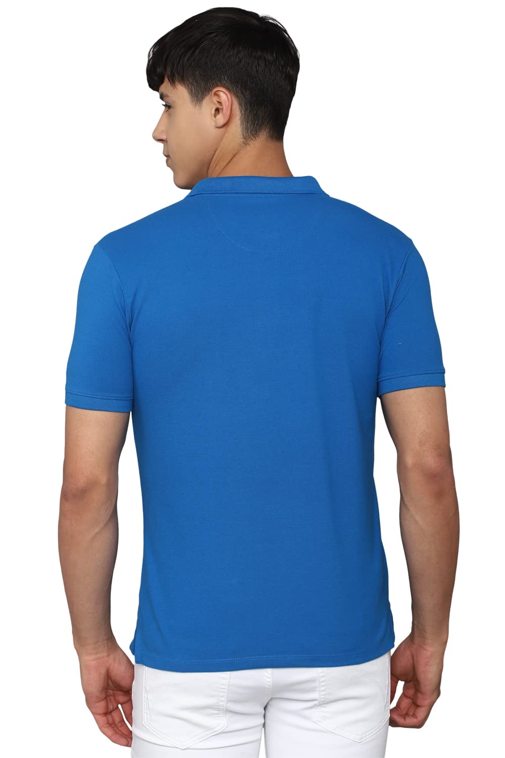 Allen Solly Men's Solid Regular Fit Polo T-Shirt