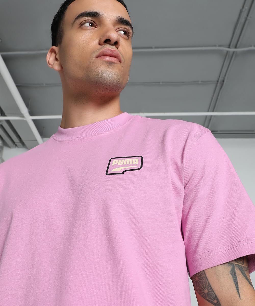 Puma Men's Graphic Print Relaxed Fit T-Shirt