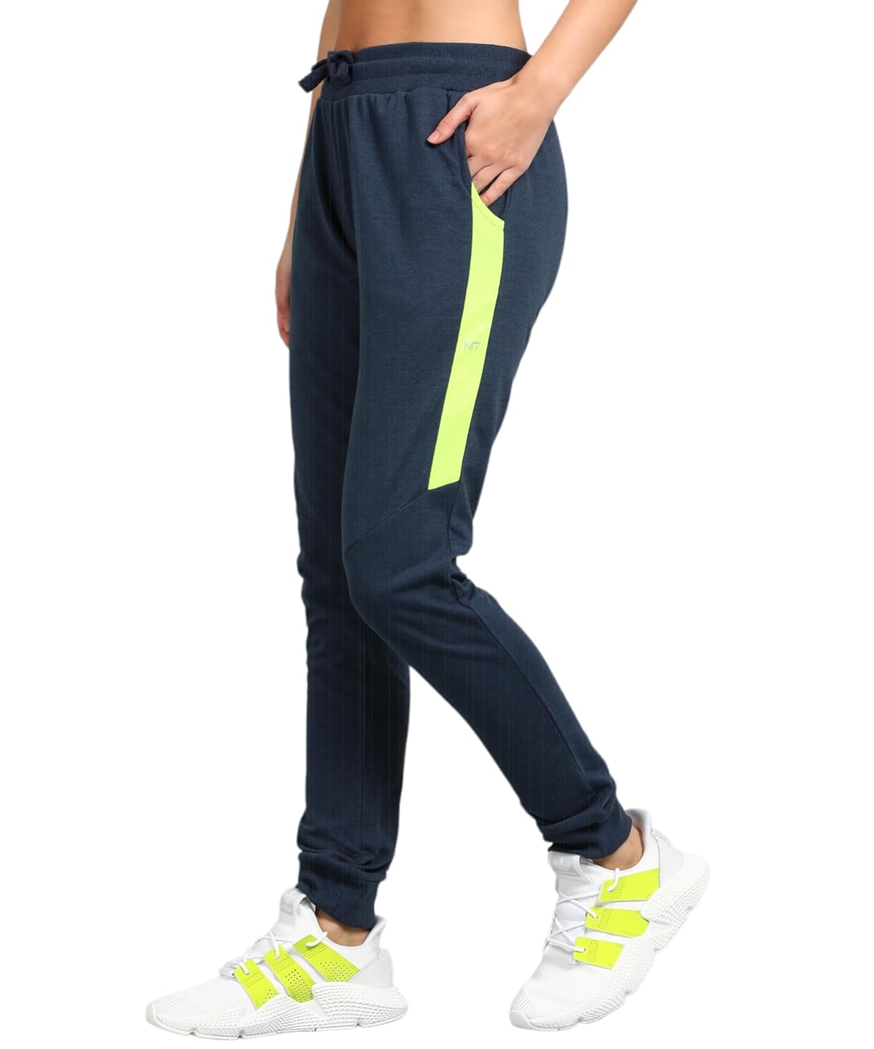 Alan Jones Clothing Women's Solid Slim Fit Joggers Track Pant