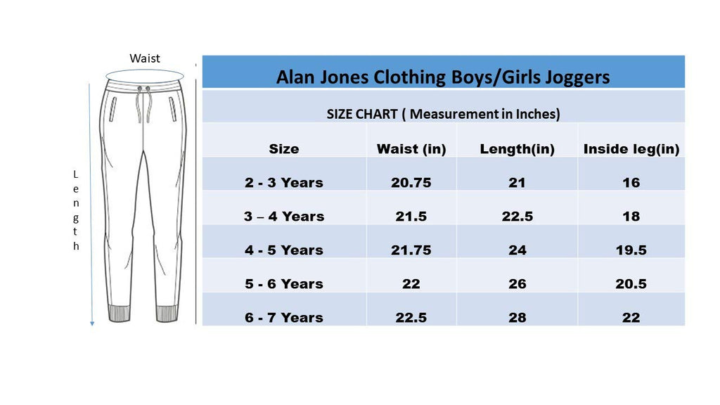 Alan Jones Clothing Solid Girls Joggers Trackpant