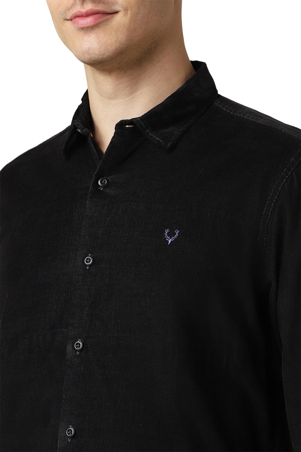 Allen Solly Men's Solid Regular Fit Shirt