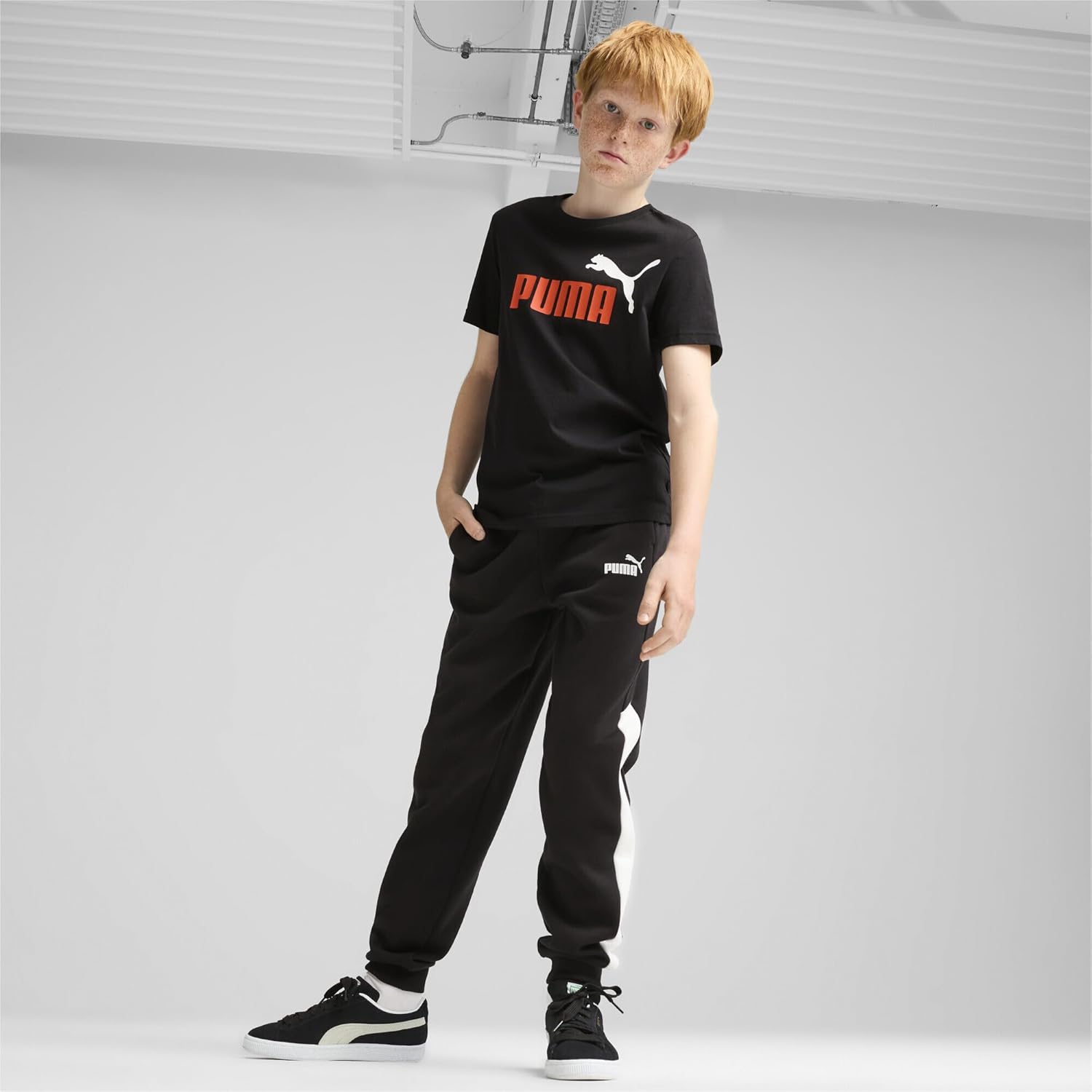 Puma Boy's Regular Fit T Shirt