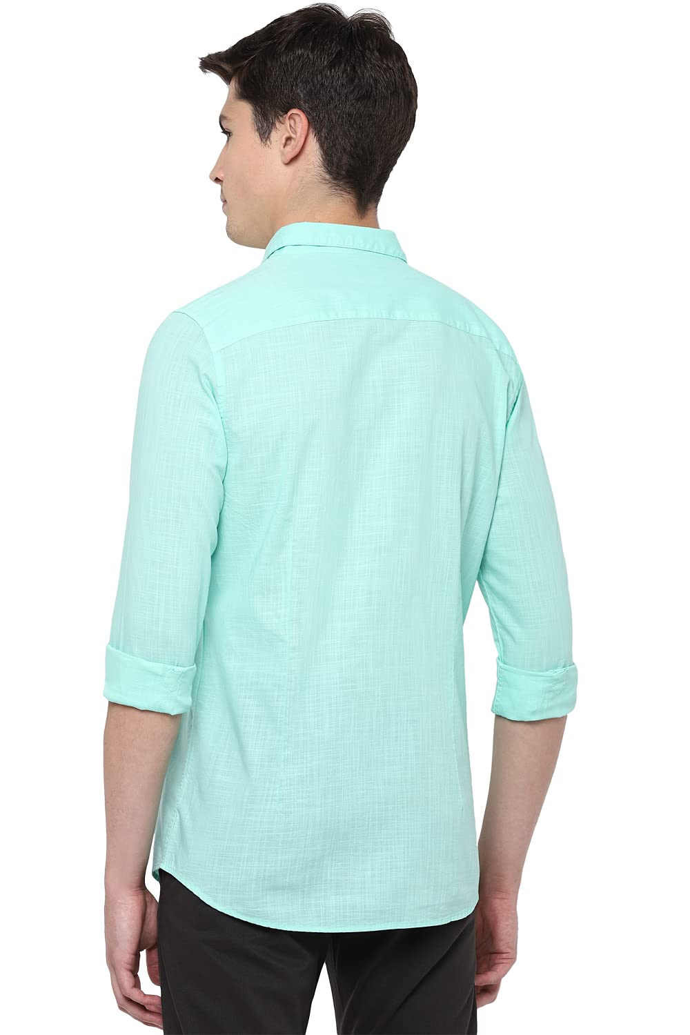 Allen Solly Men's Solid Slim Fit Shirt