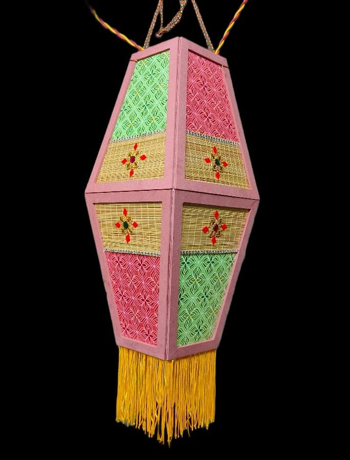 Diwali Lantern - Chaukoni Diamond - by Infinite Inclinations