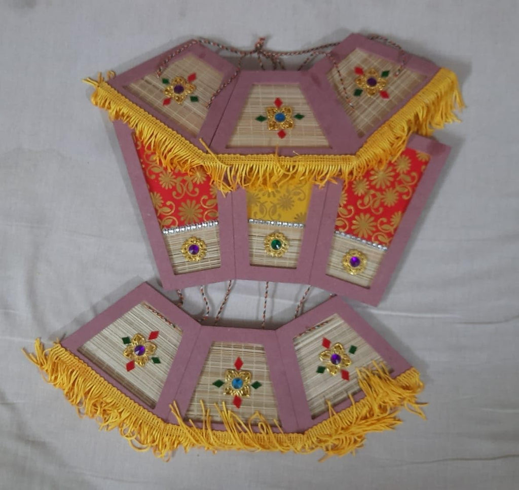 Diwali Lantern -Shatkoni Tulashi Katta - by Infinite Inclinations