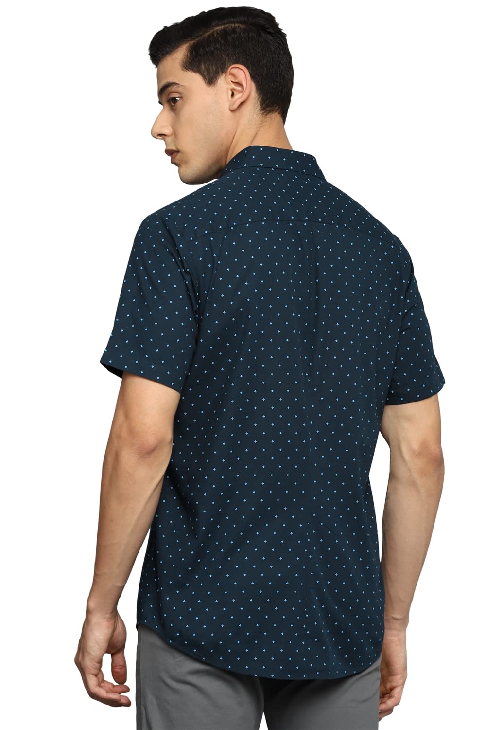 Allen Solly Men's Solid Regular Fit Shirt