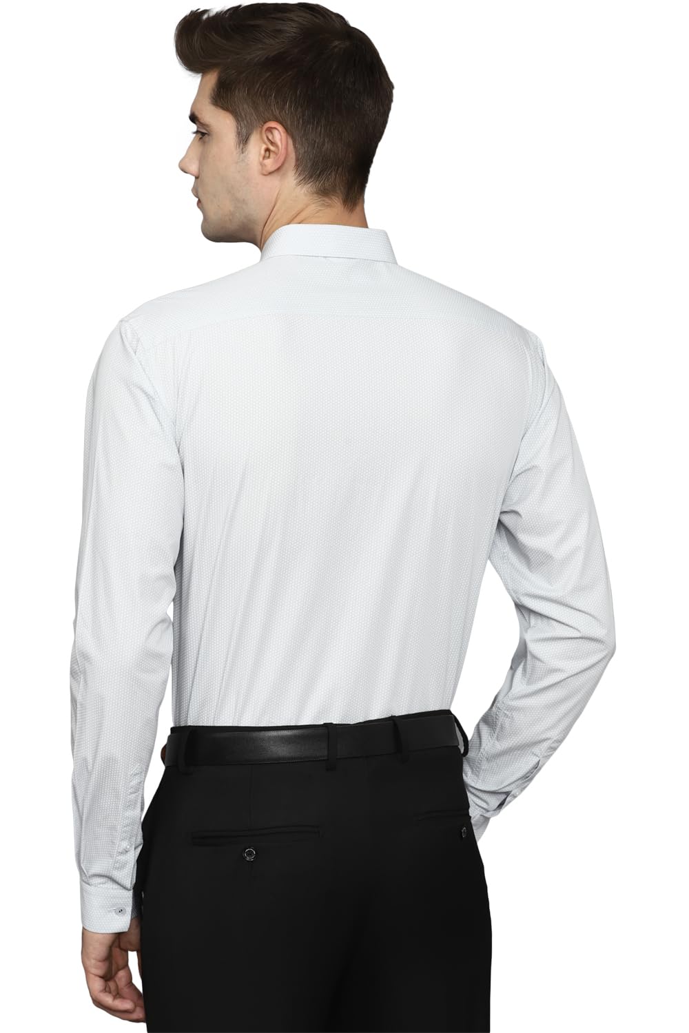 Allen Solly Men's Solid Regular Fit Shirt