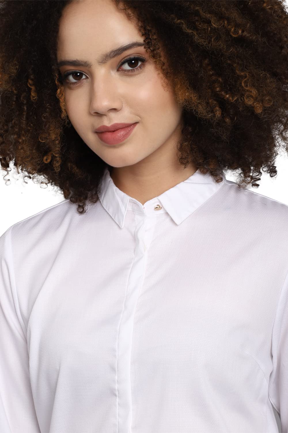 Allen Solly Women's Plain Long Sleeve Casual Shirt