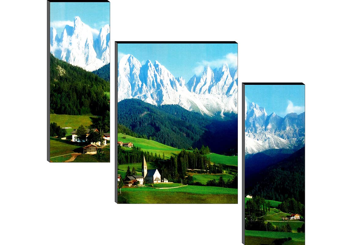 SAF paintings 6MM Greeny Mountain Nature Panel Painting(SANFJM1220) SANFJM1220