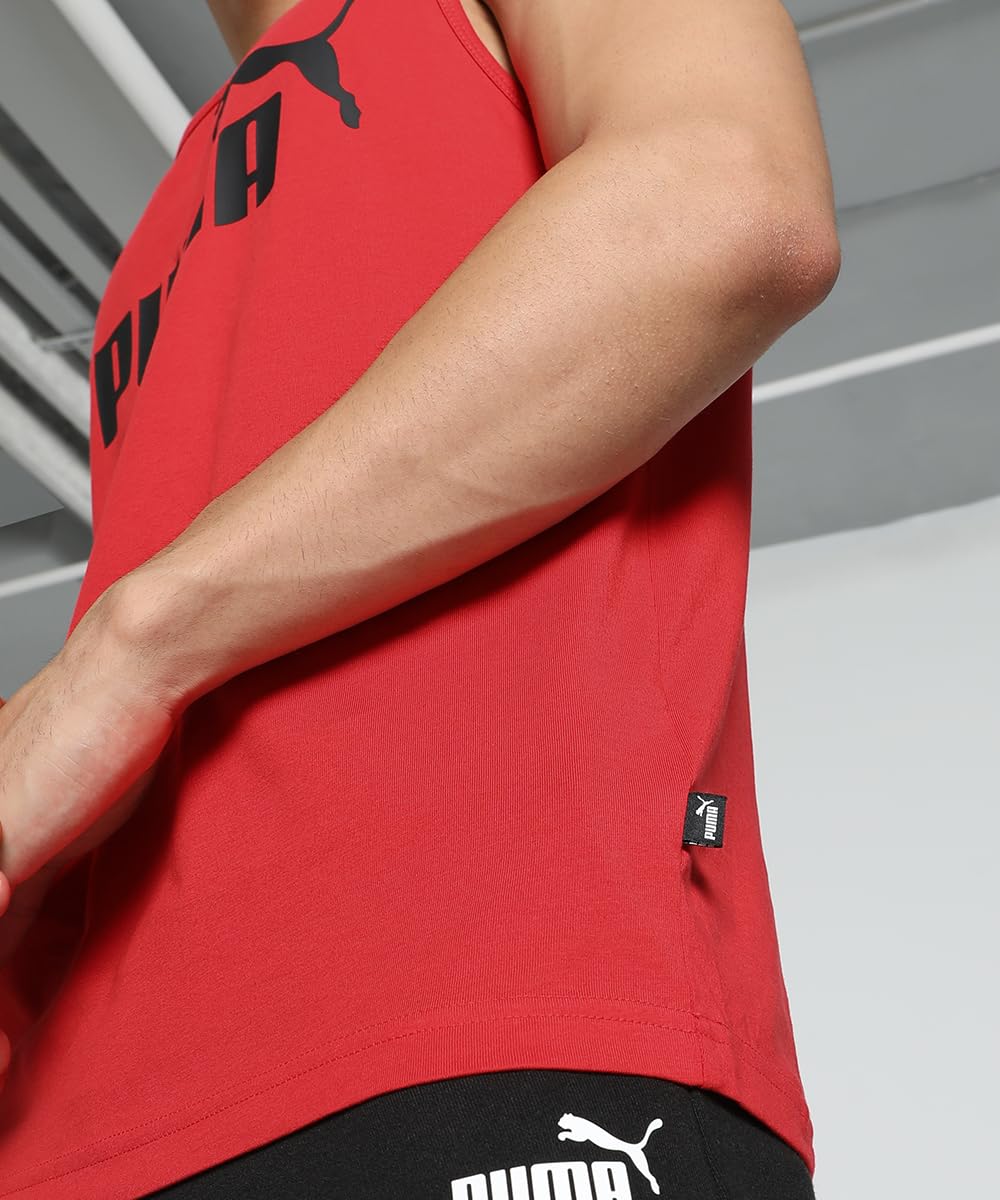 Puma Men's Solid Regular Fit T-Shirt