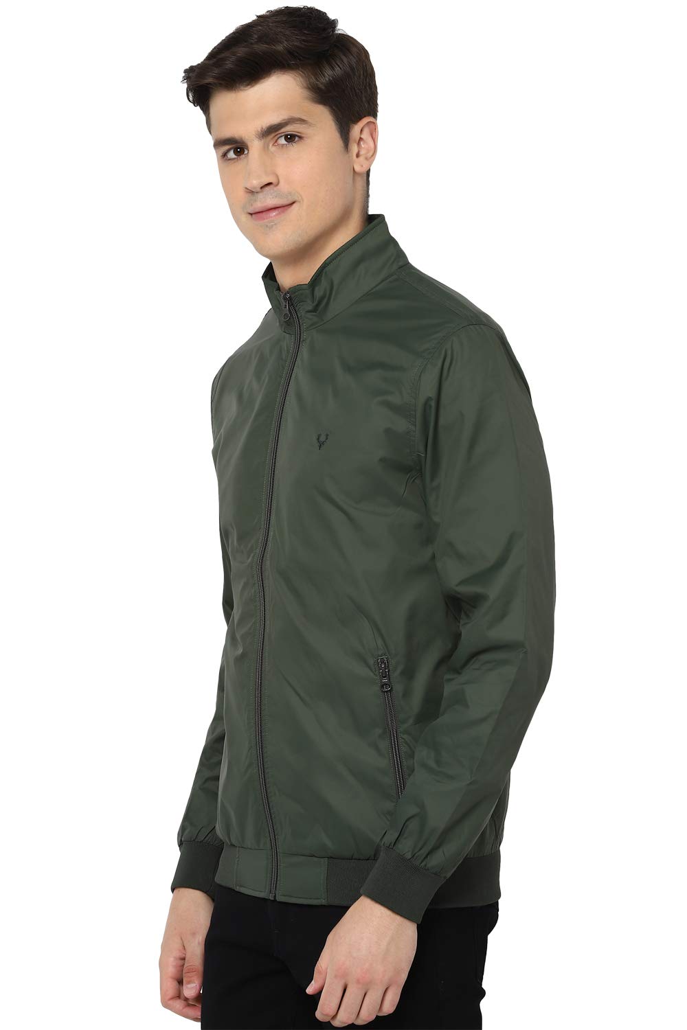 Allen Solly Men's Polyester Standard Length Casual Jacket