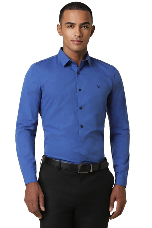 Allen Solly Men's Solid Slim Fit Shirt
