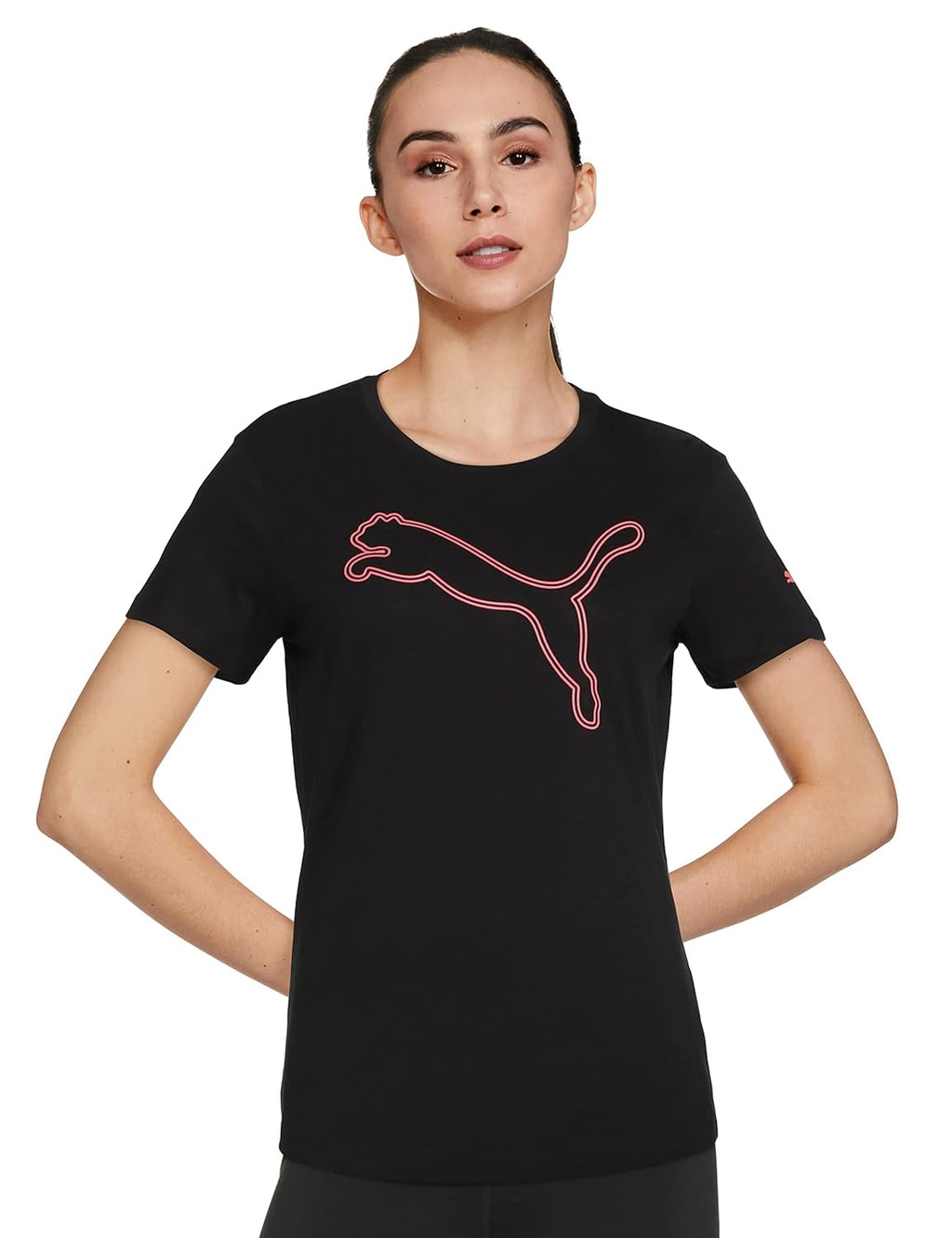 Puma Women's Graphic Regular Fit T-Shirt