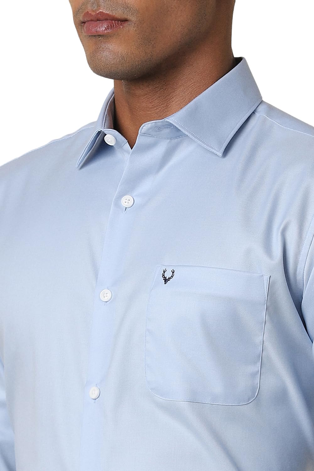 Allen Solly Men's Solid Slim Fit Shirt