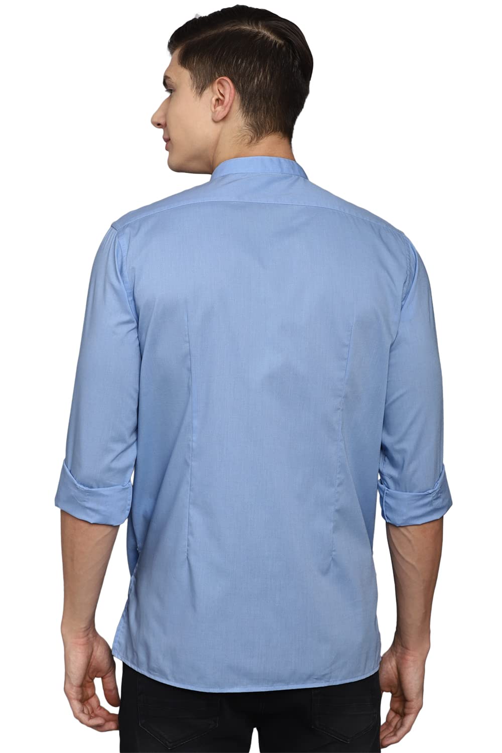 Allen Solly Men's Cotton Blend Solid Regular Kurta