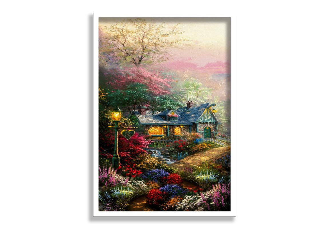 SAF paintings Nature Art White Frame painting for Wall Decoration SA-COMBO-222-M1