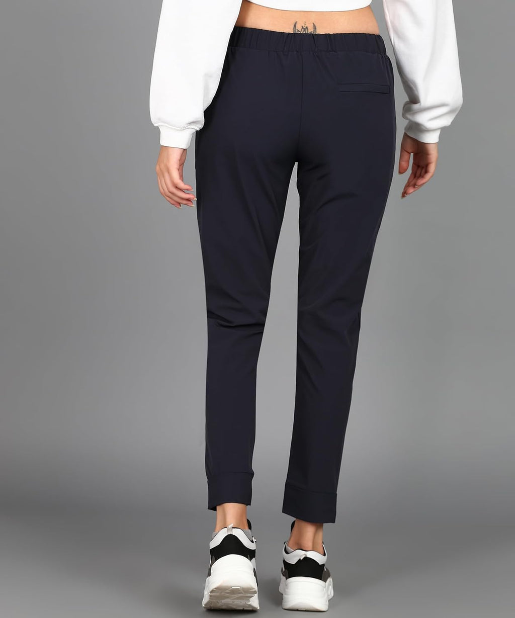 Alan Jones Clothing Women Solid Extra Stretch Joggers