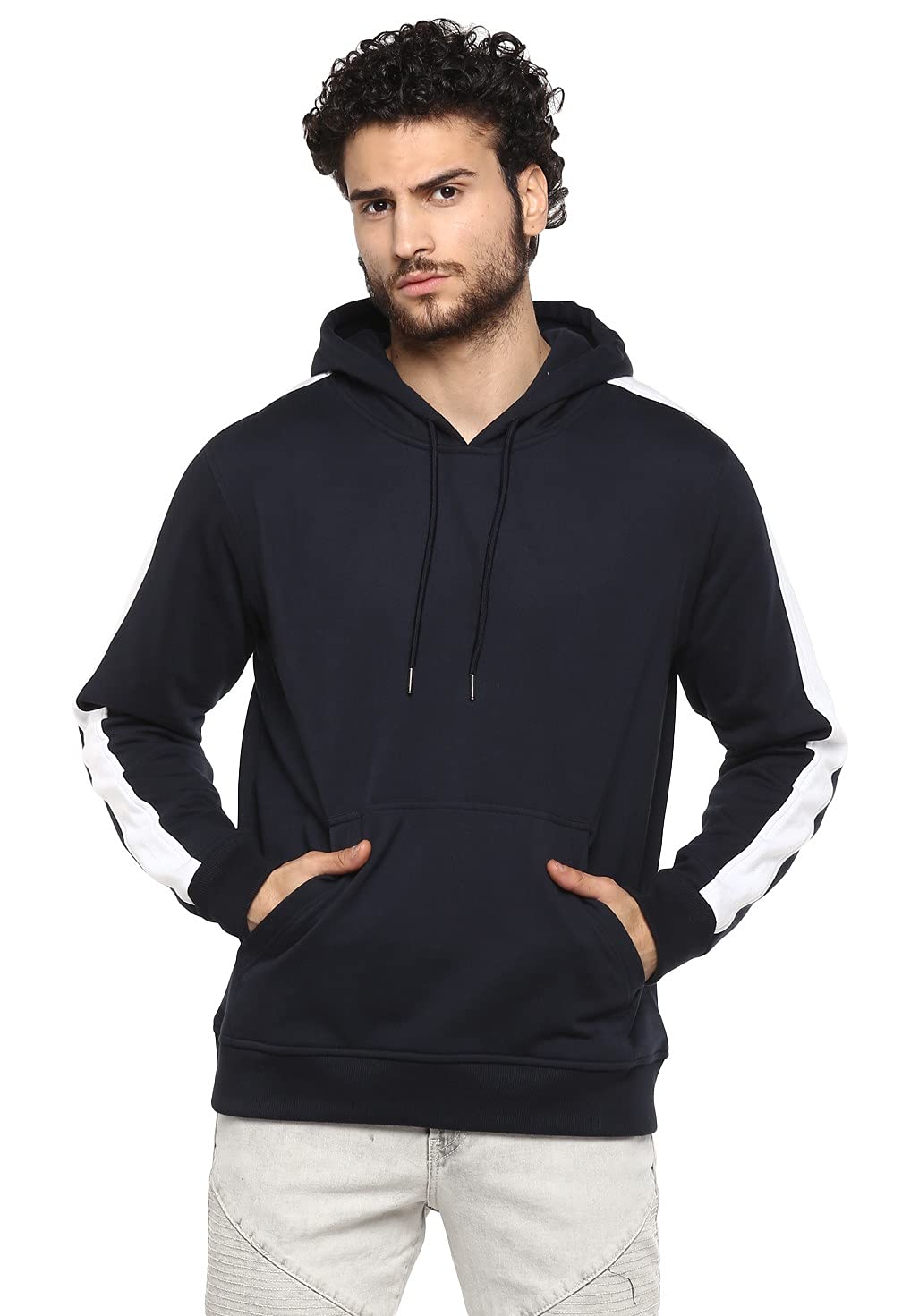 Alan Jones Clothing Men's Fleece Hooded Hoodie-1
