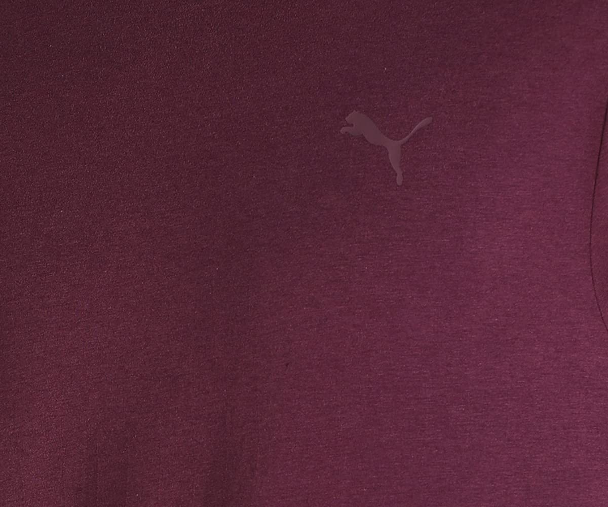 Puma Men's Solid Regular Fit T-Shirt