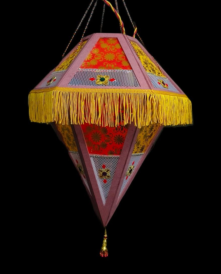 Diwali Lantern - Motha Shanku - by Infinite Inclinations