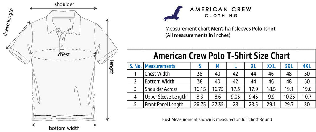 AMERICAN CREW Men's Regular Fit Polos-6
