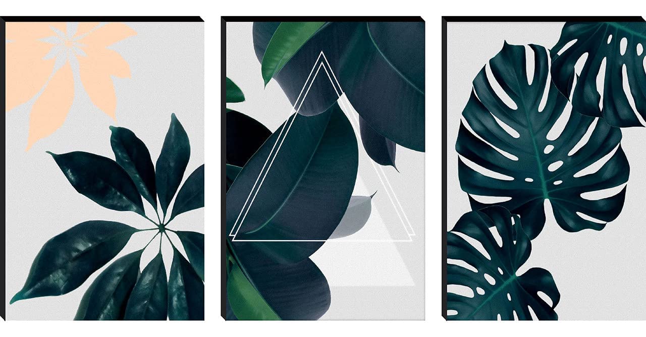 SAF Engineered Wood Figures;Landscapes;Religion;Flowers;Abstract Home Decor, Multicolor, Print, 27 Inch X 12 Inch