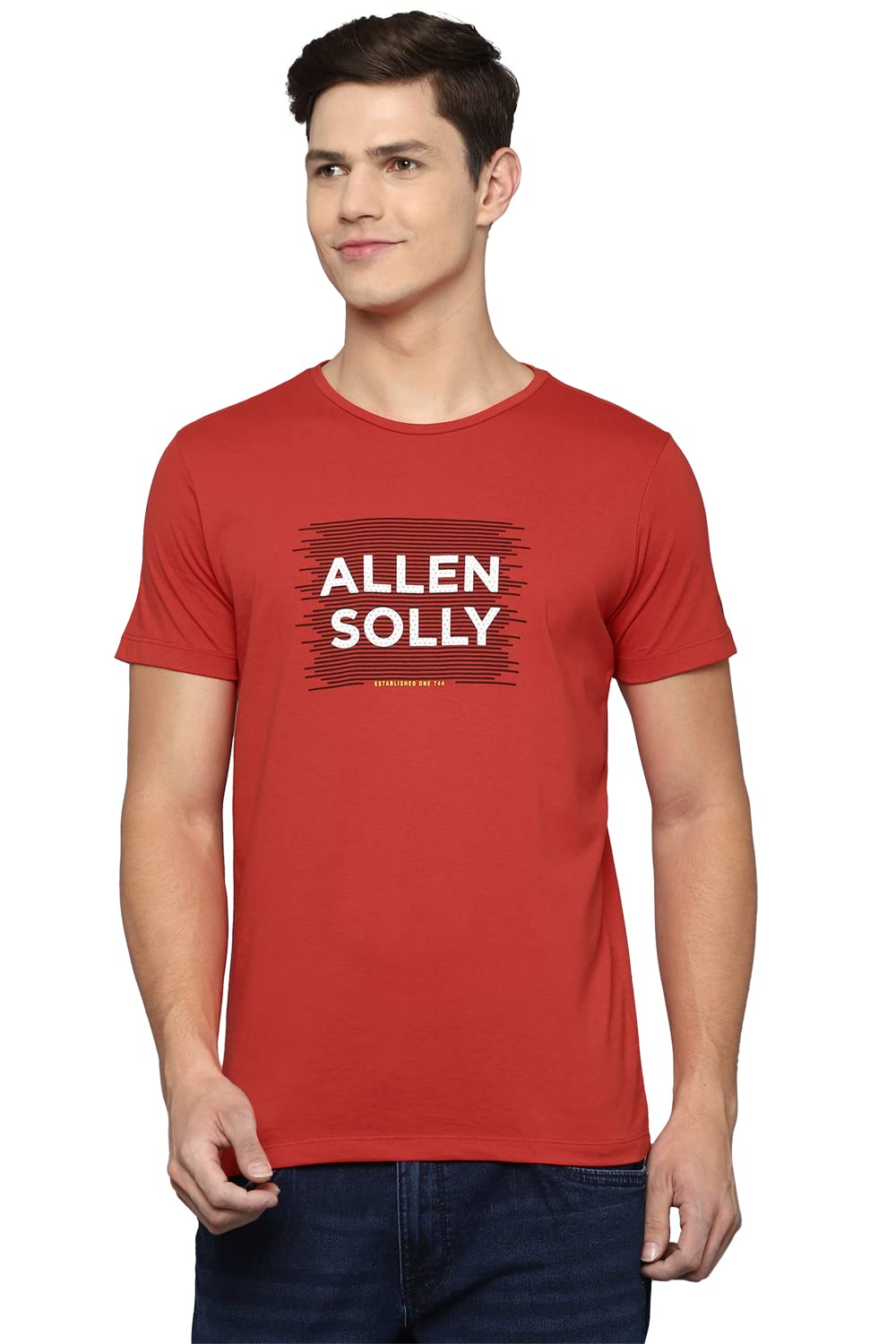 Allen Solly Men's Fitted T-Shirt