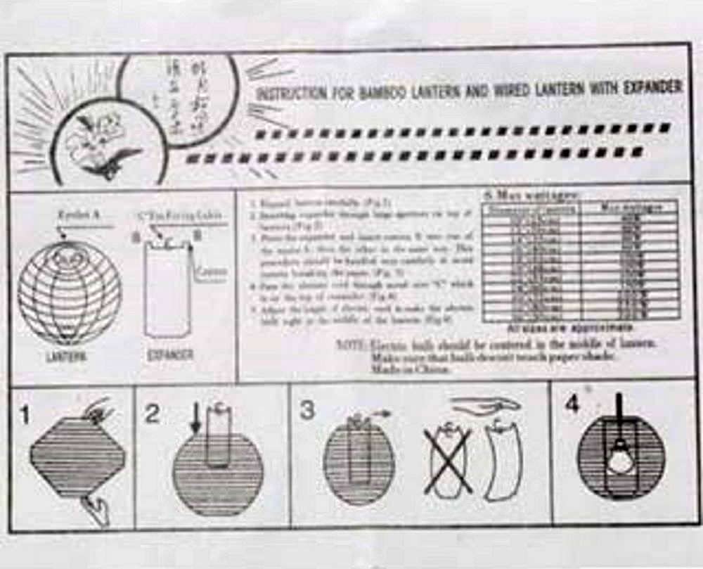 Crazy Sutra® Paper Lamp Hanging Lantern Kandeel, for Decoration Hotels Home Diwali Lantern Light Fixture (Multicolor, Size Medium) 6 Pcs