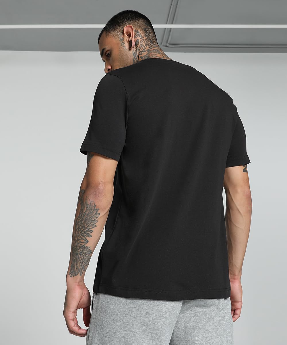 Puma Men's Graphic Print Regular Fit T-Shirt