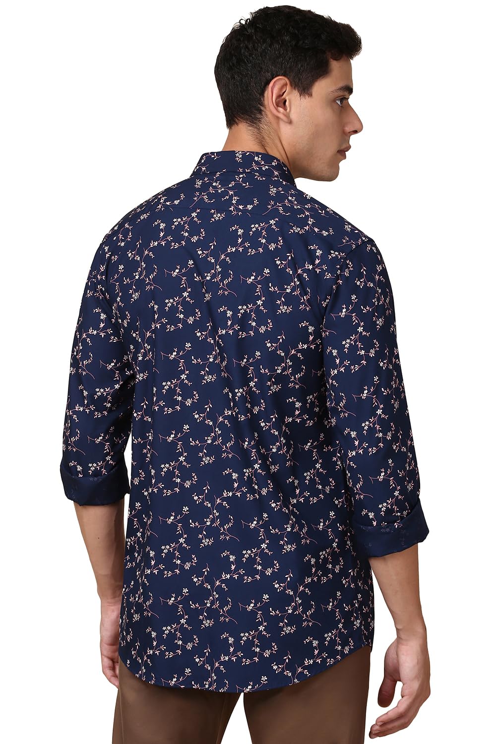 Allen Solly Men's Printed Slim Fit Shirt