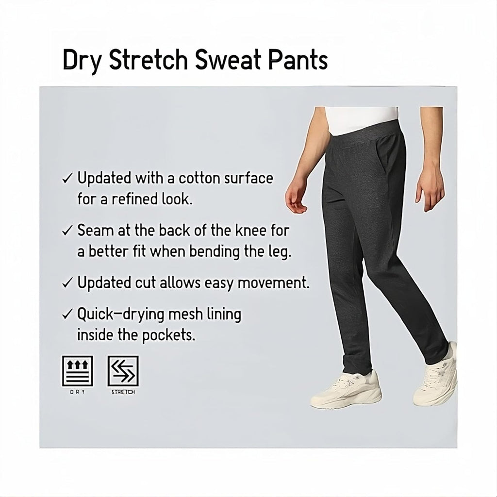 Alan Jones Clothing Men's Stretchable Solid Cotton Trackpant