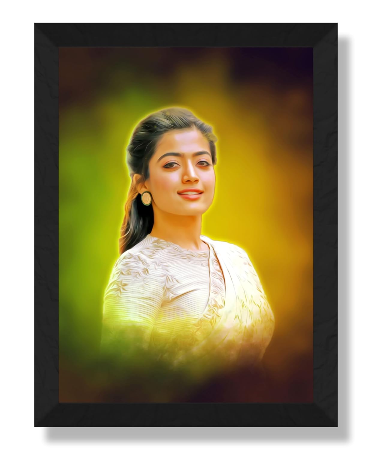 SAF photo frame color photo effect Customized Black Frame Photo Frame For home And wall décor,Living Room And Bedroom||Personalized Photo Frame Couple,Family,and Friends 30 cm x 23 cm PF-OE-32